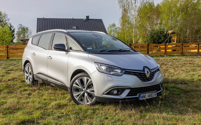 renault Renault Grand Scenic cena 54500 przebieg: 153100, rok produkcji 2017 z Złotów